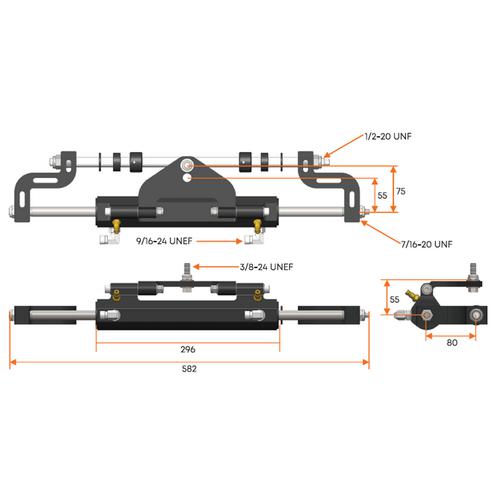 HYDRAULSTYRNING MULTISTEER 175